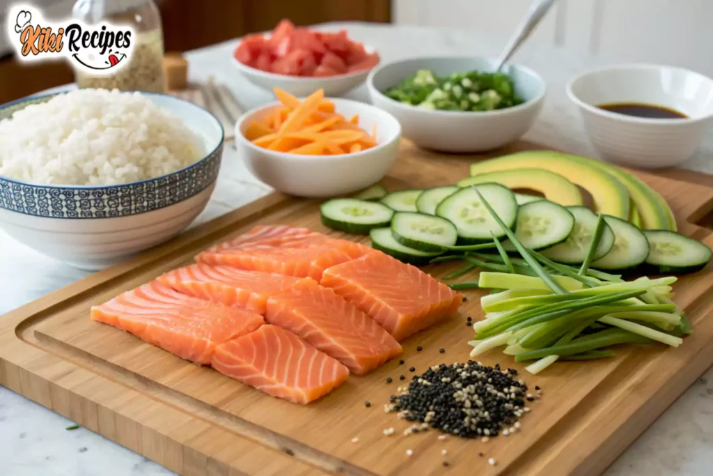 Salmon Rice Bowl Recipe