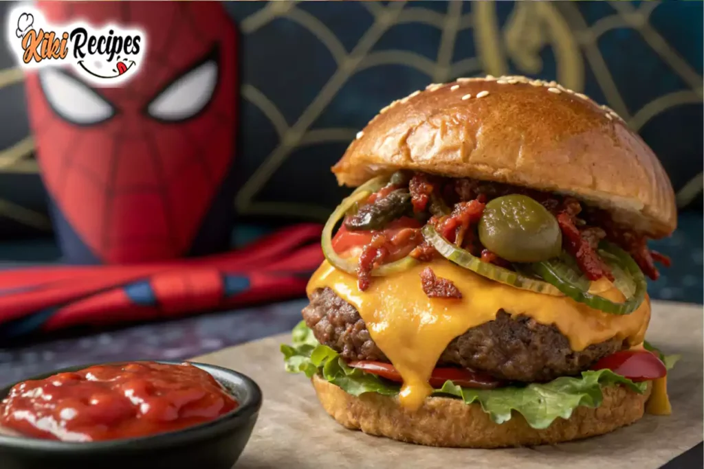 Miles Morales Burger Recipe