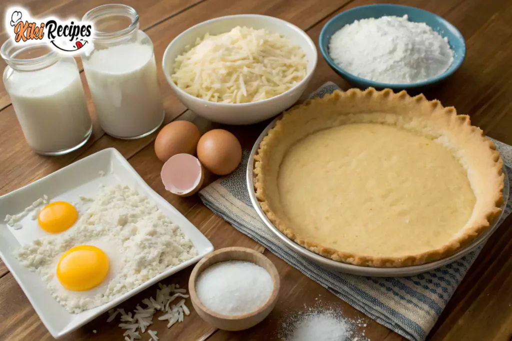 Coconut Custard Pie Recipe