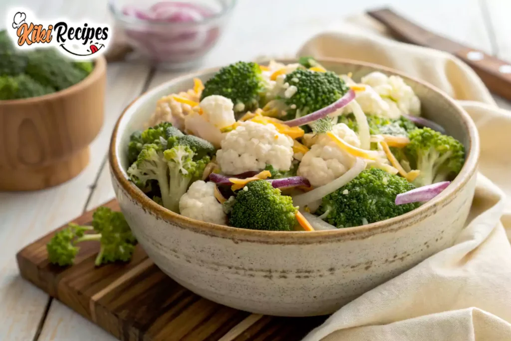 broccoli cauliflower salad recipe