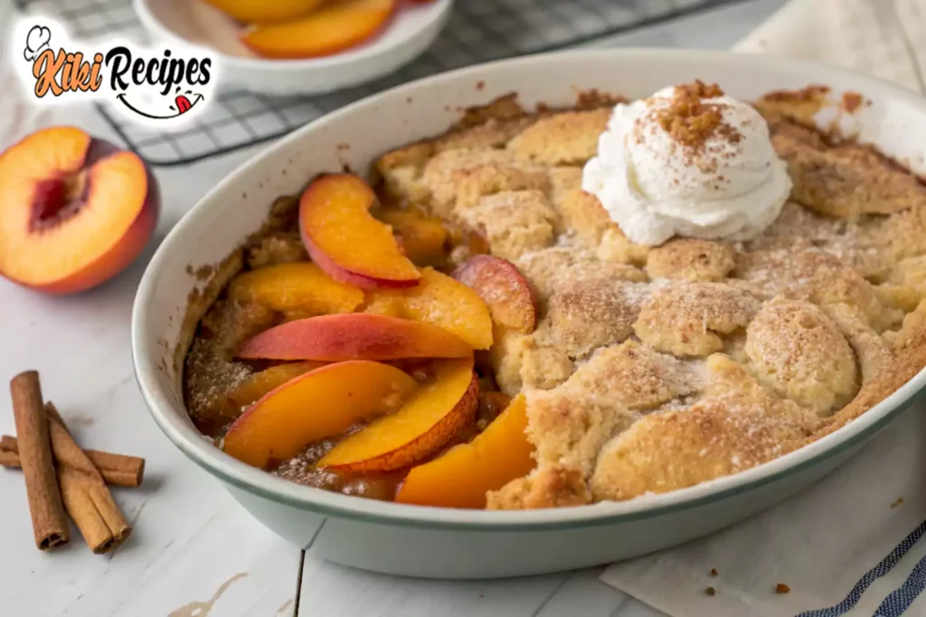 Peach cobbler recipe with cake mix