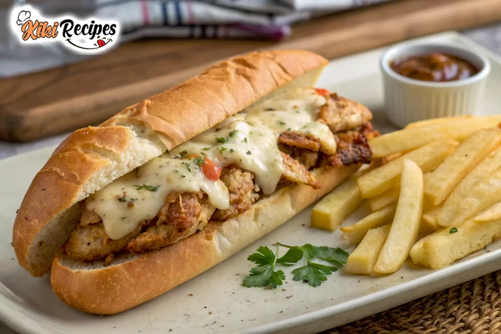 Chicken Cheese Steak Recipe