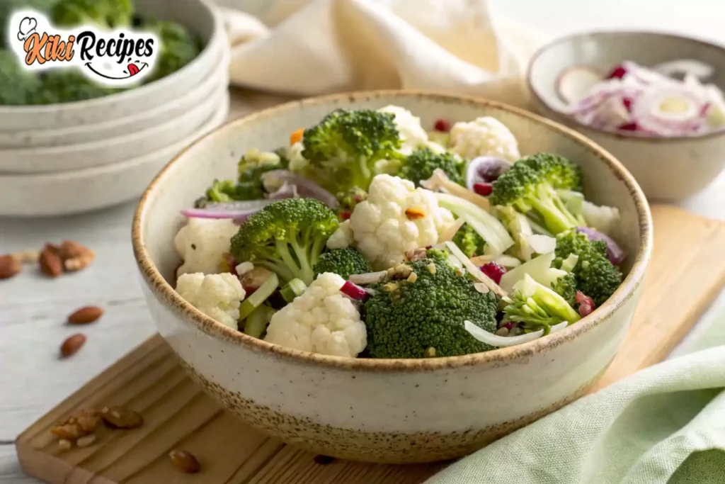 broccoli cauliflower salad recipe