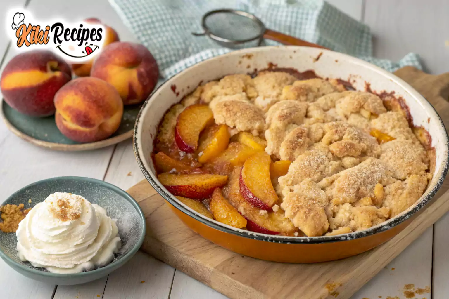 Peach cobbler recipe with cake mix