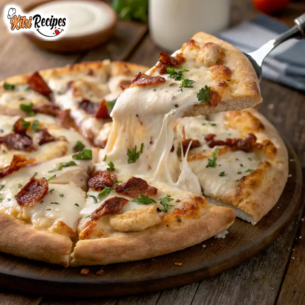 Chicken Bacon Ranch Pizza Recipe