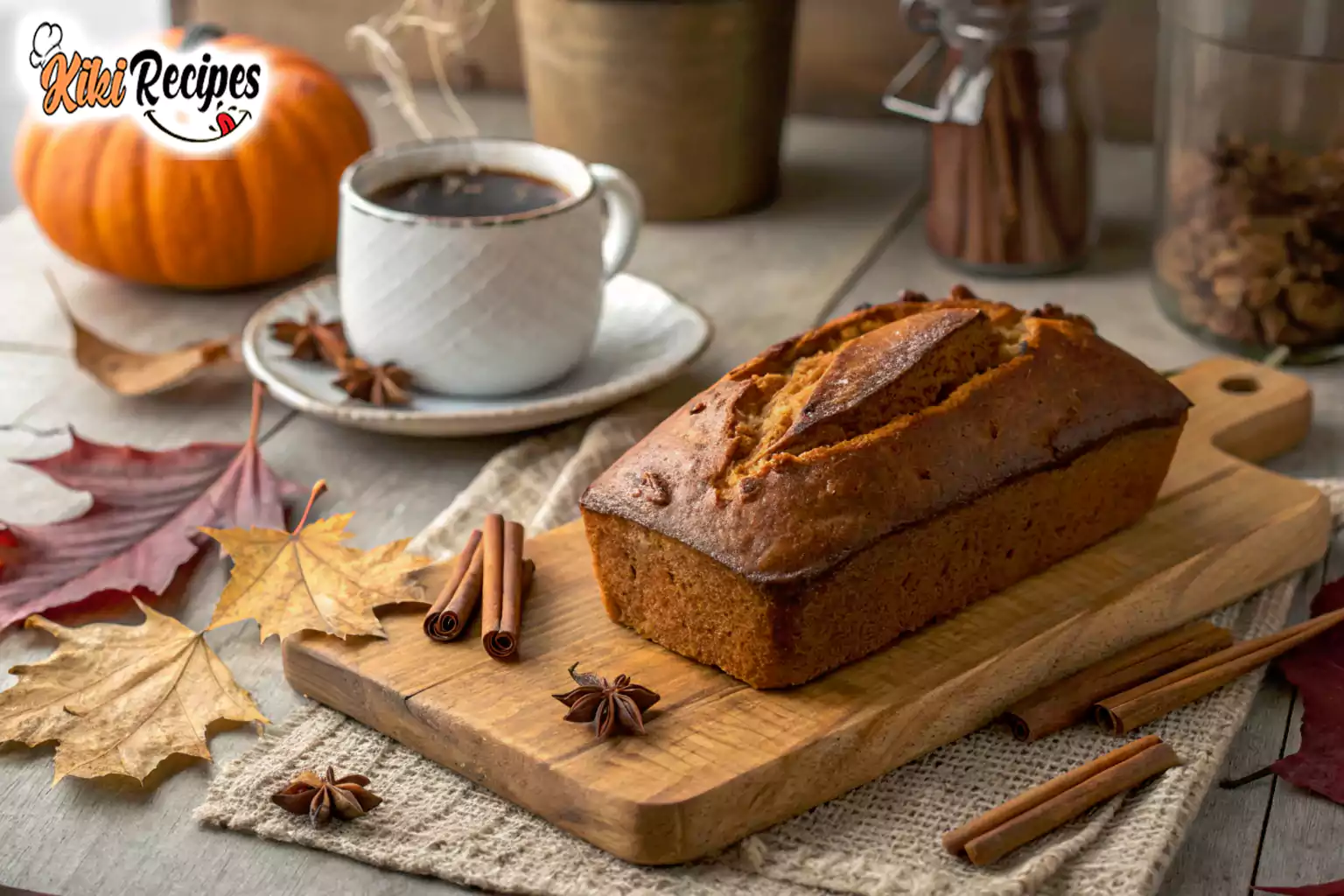 Old-fashioned pumpkin bread recipe