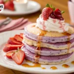 Taro-flavored pancake recipe