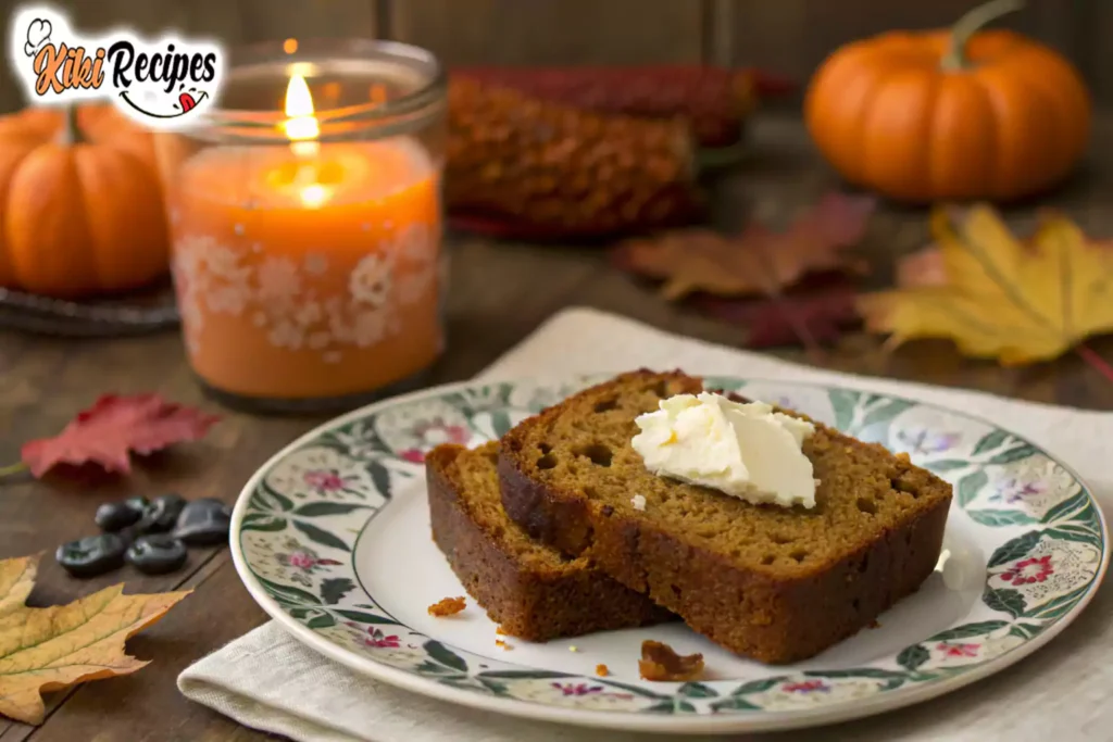 Old-fashioned pumpkin bread recipe