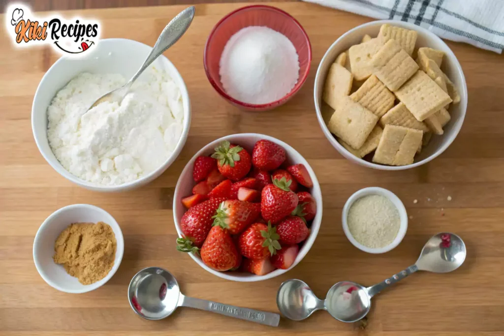 Strawberry Crunch Cake Recipe