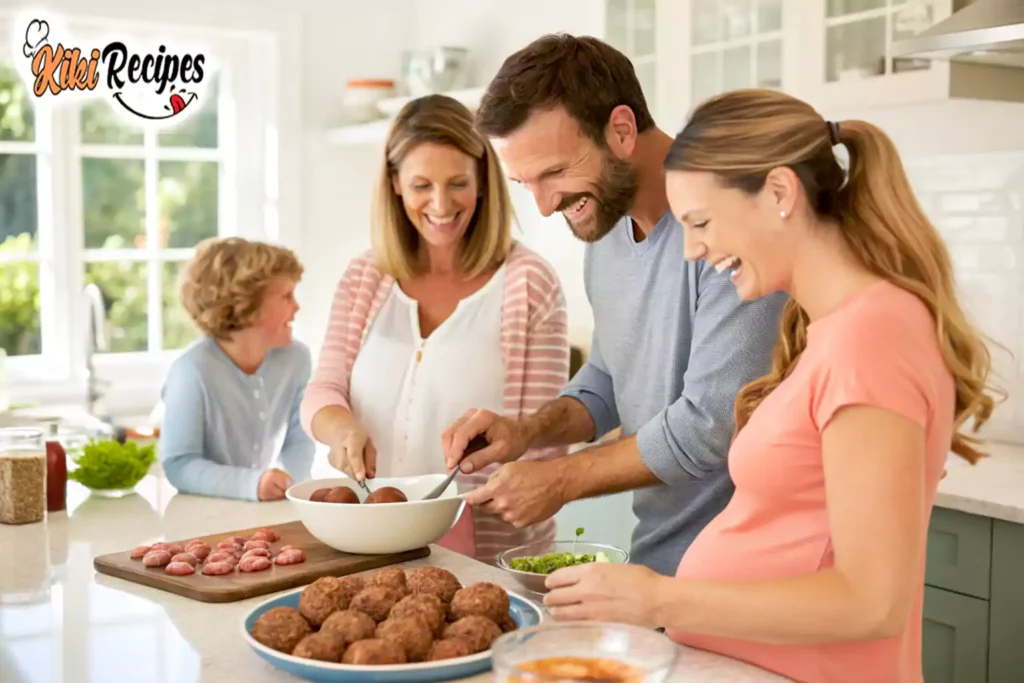 Baby shower meatball recipe