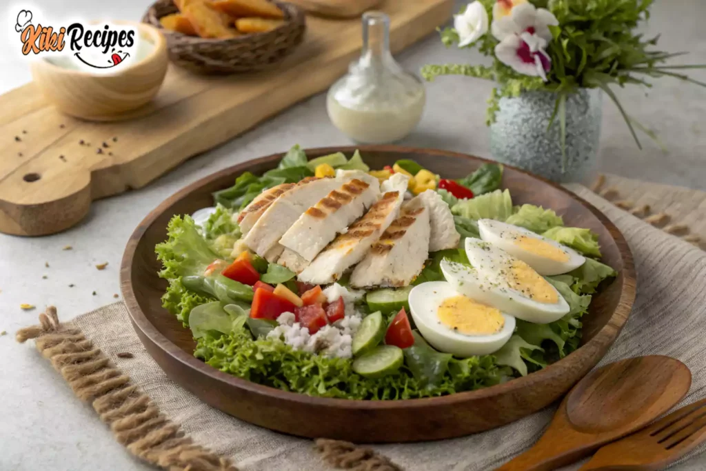 Chicken Salad Recipe with Eggs