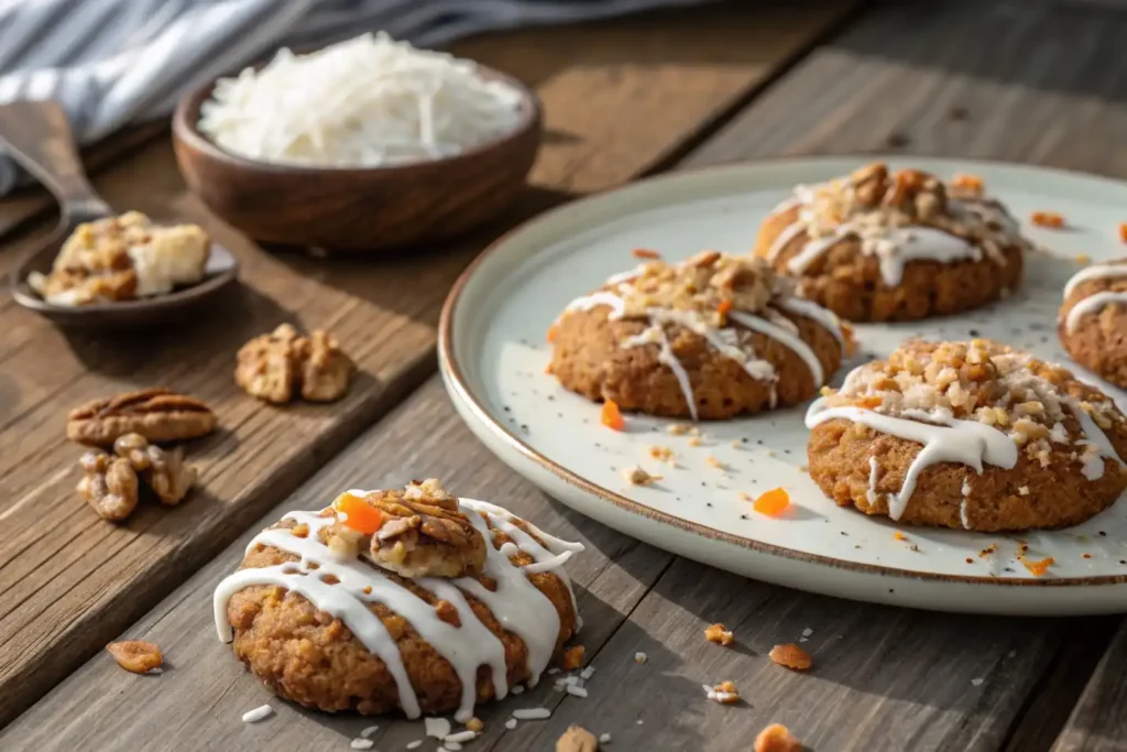 Carrot cake cookies recipe