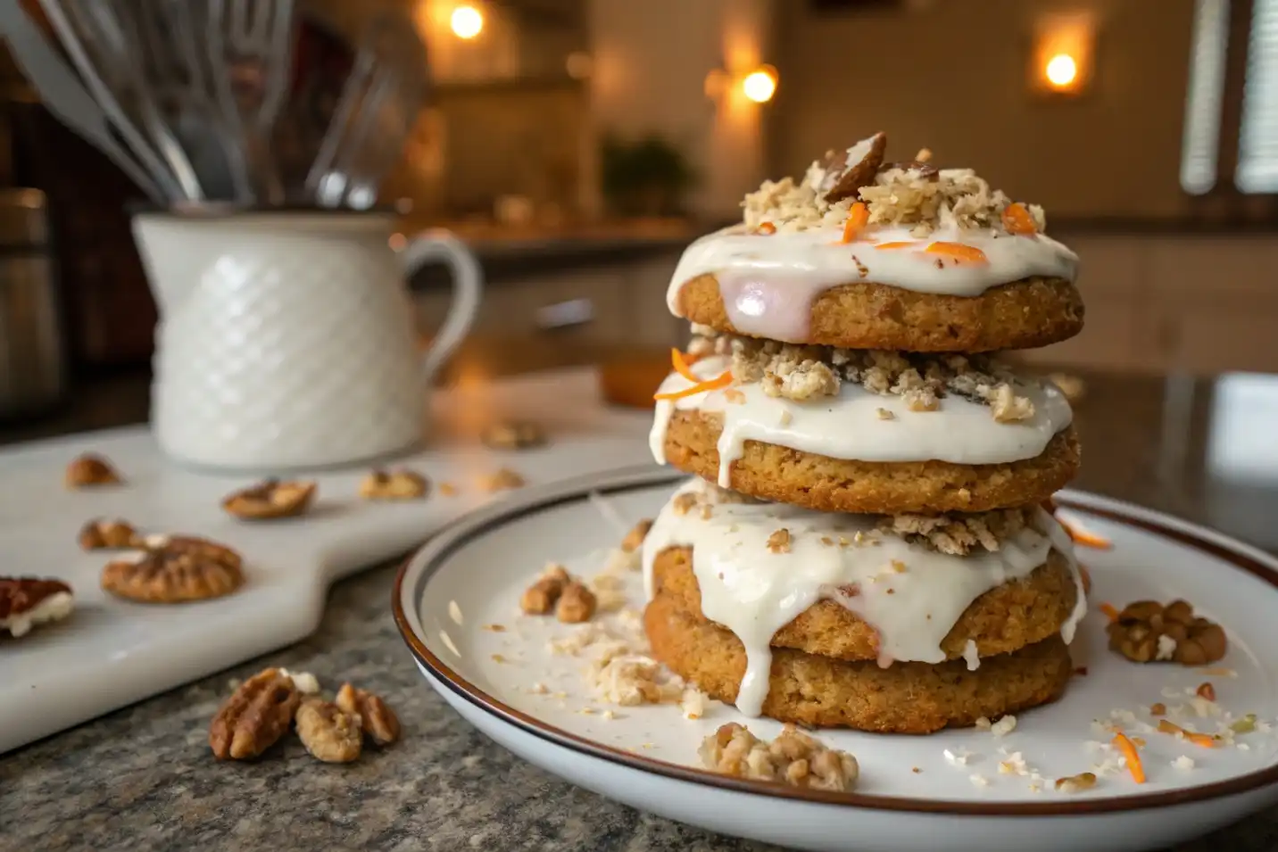 Carrot cake cookies recipe