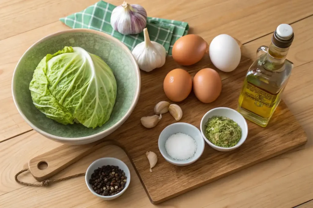 Cabbage and Egg Recipe