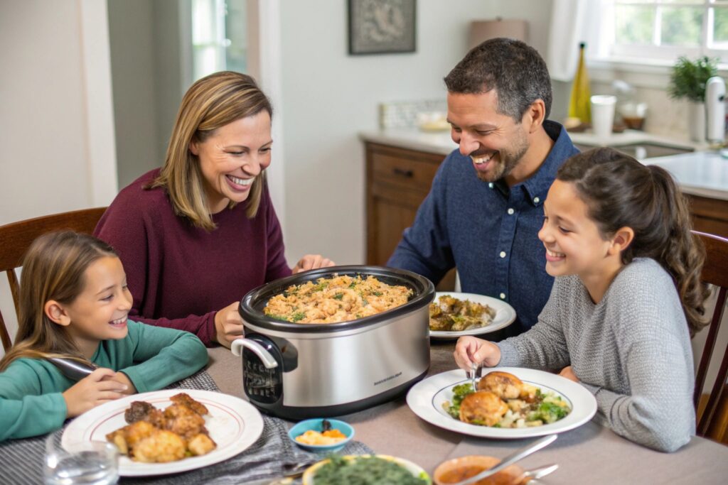 Crockpot chicken and stuffing recipe