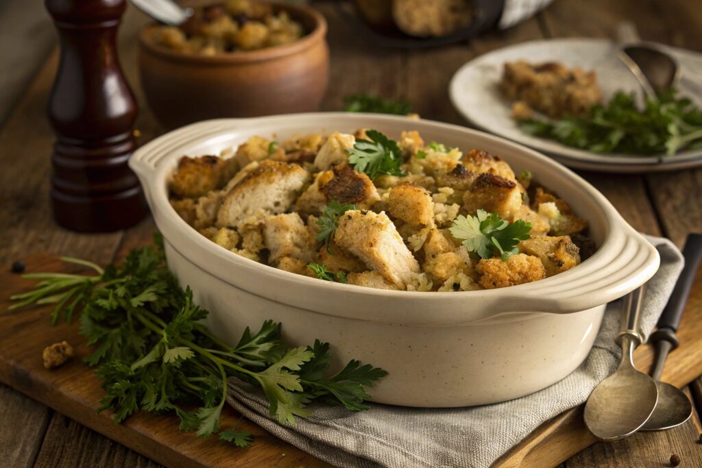 Crockpot chicken and stuffing recipe